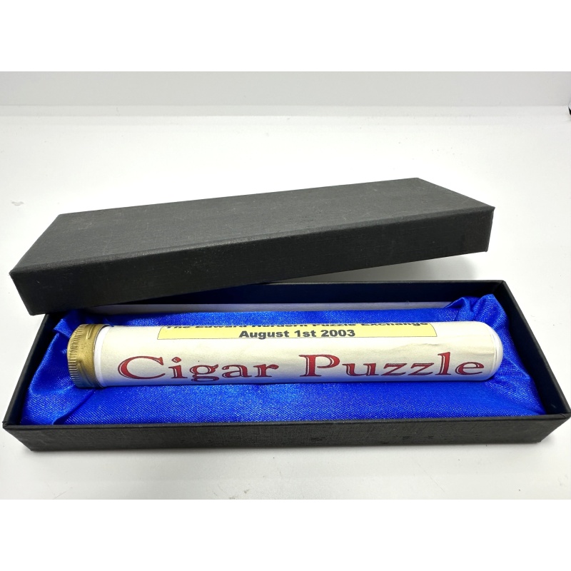 Cigar Puzzle by Marcel Gillen 2003