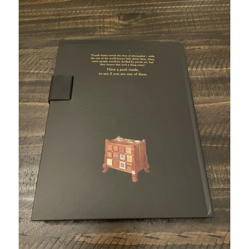 ENTER IF YOU CAN The Art of Puzzle Boxes (Locked Edition)