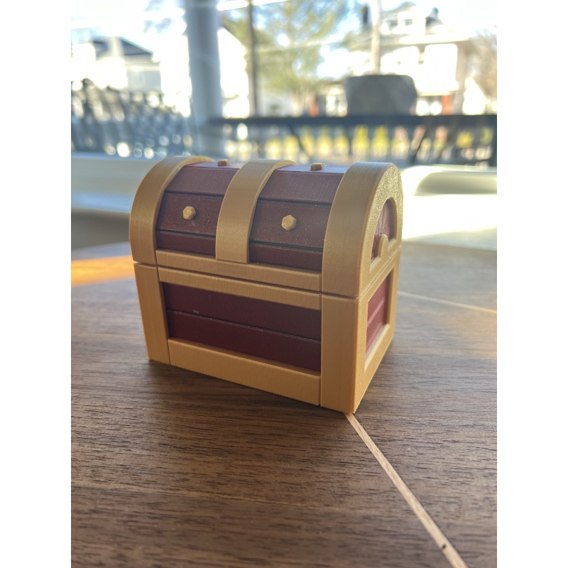 Treasure Chest Puzzle Box