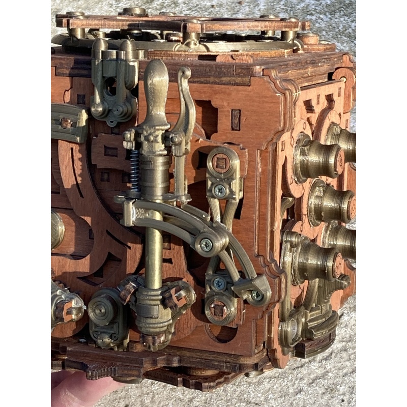 The Mecanigma Steampunk Puzzle Box