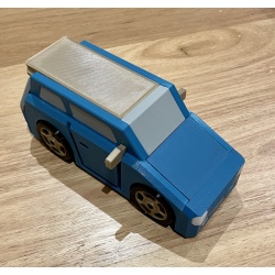 3D printed Slammed Car