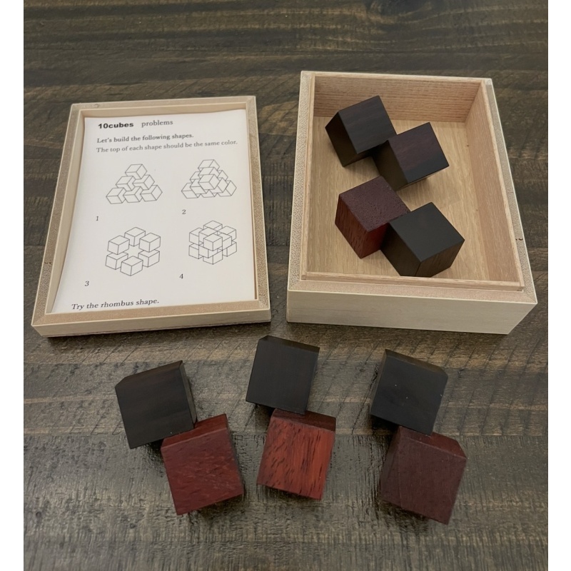 10 Cubes Puzzle