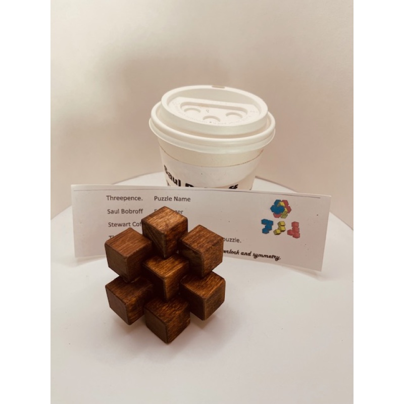 Threepence - Stewart Coffin Design #261 by Saul Bobroff