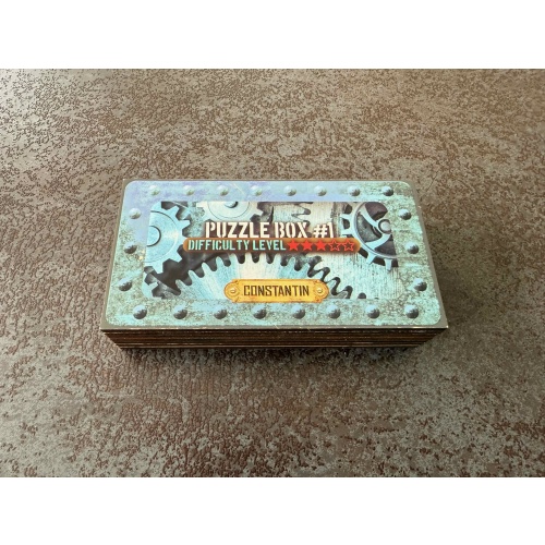 Lot of 3 Puzzle Boxes #1 + #2 + #3 - Jean Claude Constantin