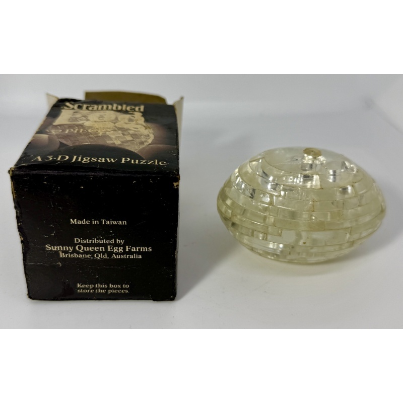 Vintage Scrambled Egg 3-D jigsaw puzzle