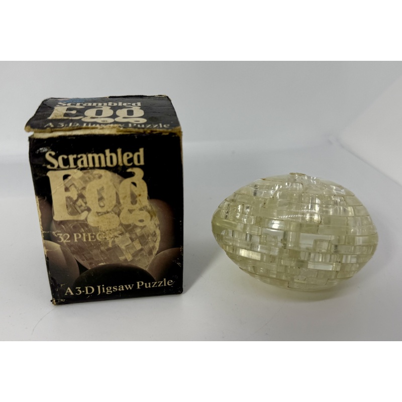 Vintage Scrambled Egg 3-D jigsaw puzzle