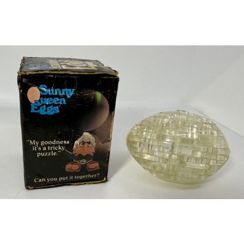 Vintage Scrambled Egg 3-D jigsaw puzzle