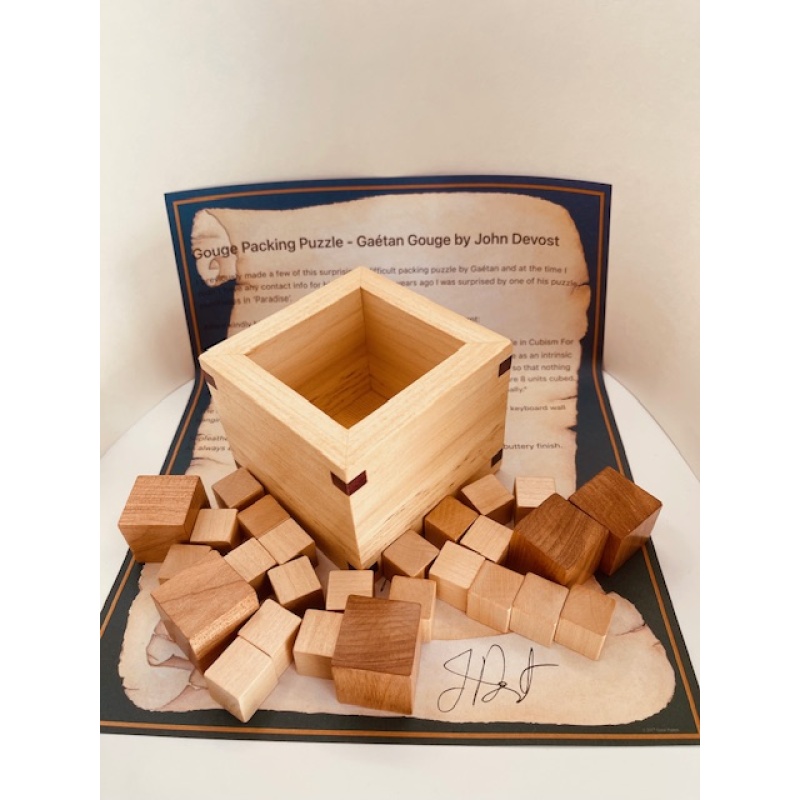 Gouge Packing Puzzle - Gaétan Gouge by John Devost