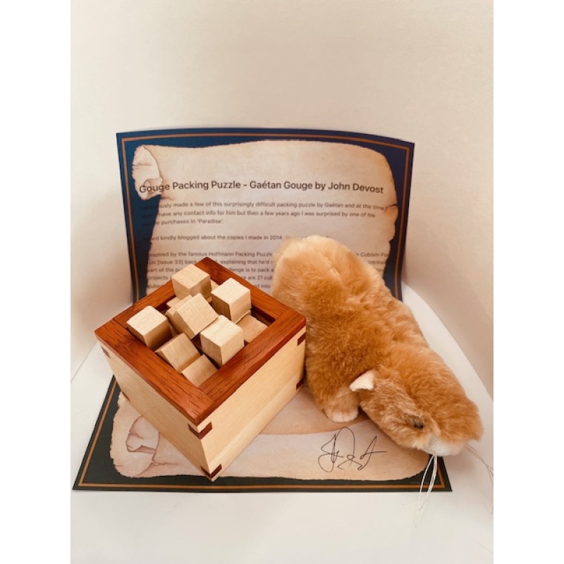 Gouge Packing Puzzle - Gaétan Gouge by John Devost