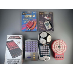 Electronic Puzzle Lot x7 - Lights Out, XL25, Orbix, Lite 3