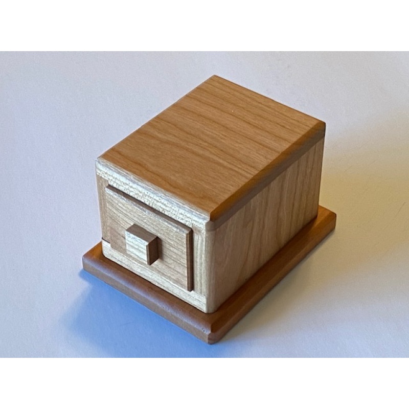 Kamei Drawer with a Lid Puzzle Box ( M-53 )