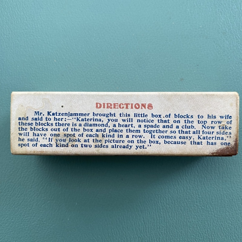 125+ YEAR OLD Seminal Puzzle, the first ever "Instant Insanity" Puzzle!