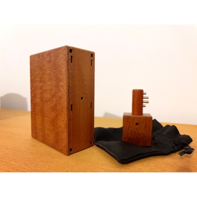 Lock Box (Figured Quartersawn Sapele)