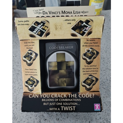 Code Breaker!  Da Vinci's Mona Lisa!   Clever and Unique Puzzle!