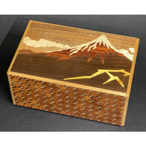 Hakone Japan Mt. Fuji Puzzle Box