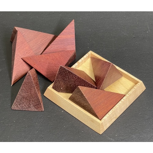 Nonahedra - G4G9 Gift by Norton Starr and Bill Sheckels