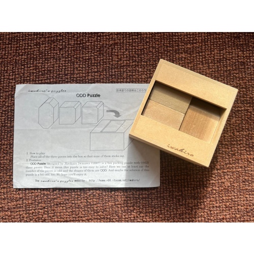 ODD Puzzle by Hirokazu Iwasawa (Iwahiro)