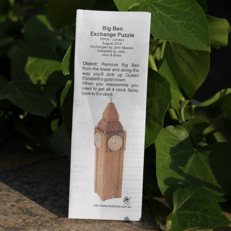 Big Ben (by John, Juno & Brian)