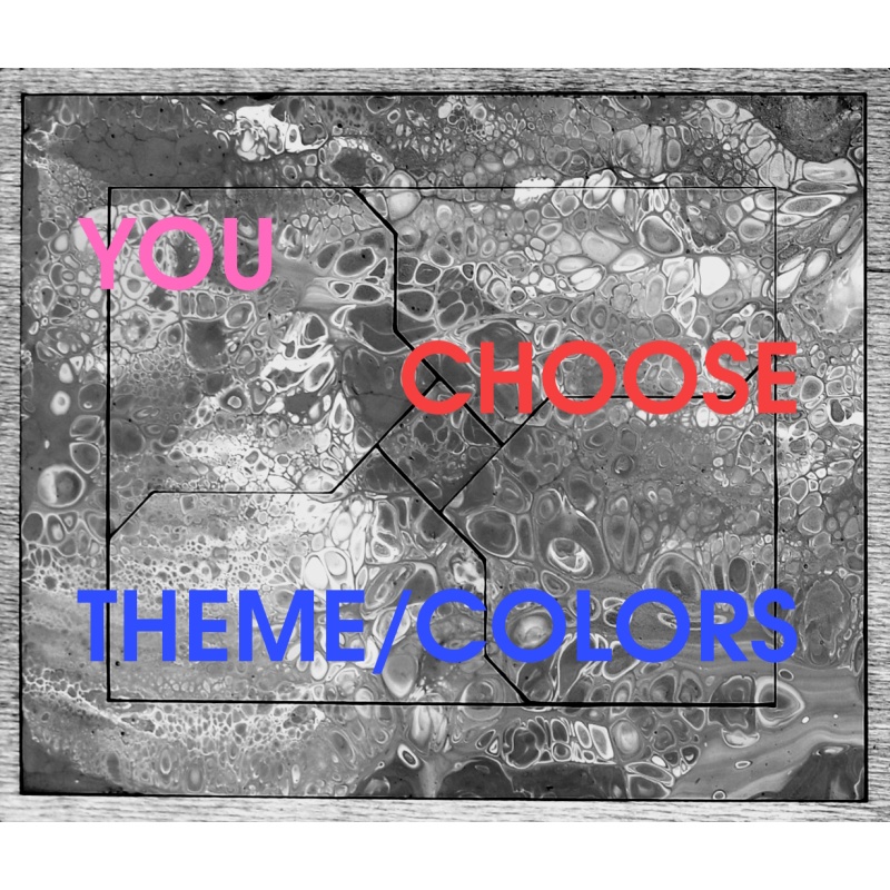 PIME #25/30 Limited Series, the Mechanical Painting Puzzle - You choose the Theme/Colors