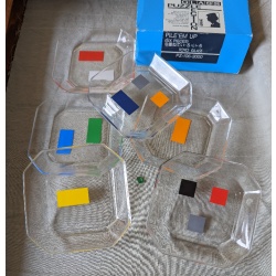Shot You, Pile Em Up (Six Pieces), Pack the Rice Crackers Toyo Glass Puzzles (3)