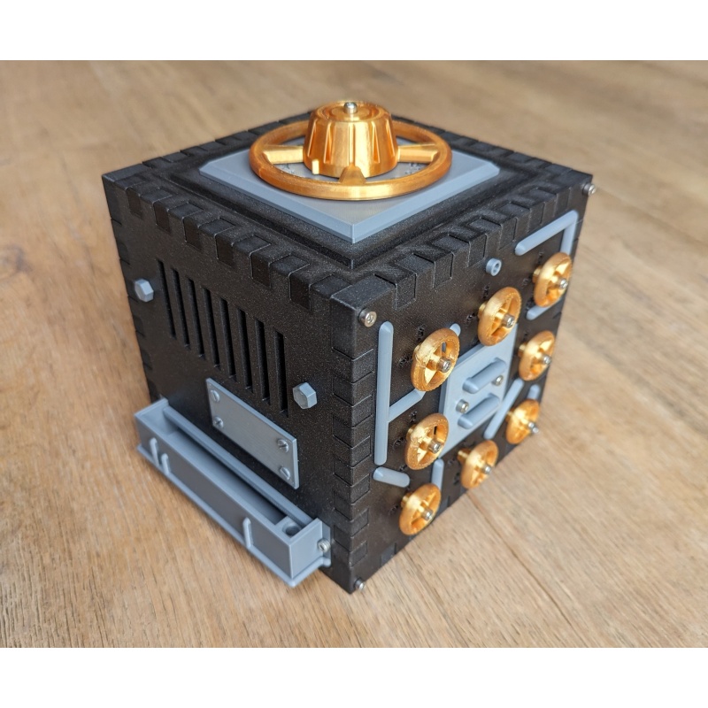 Steam Turbine Puzzle Box  -  based on an original design by flarPuzzles