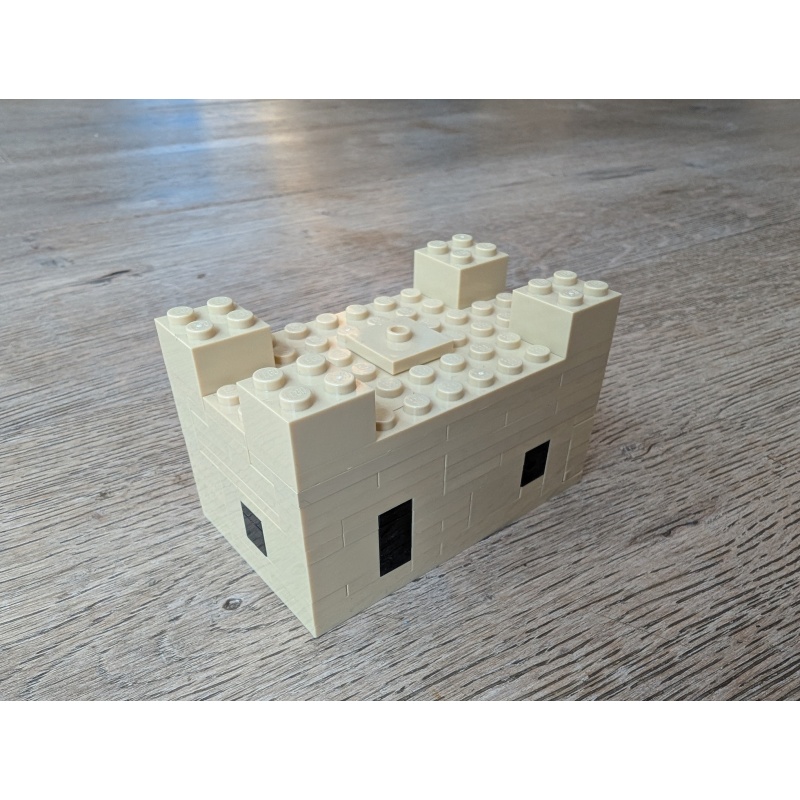 Sand castle puzzle box