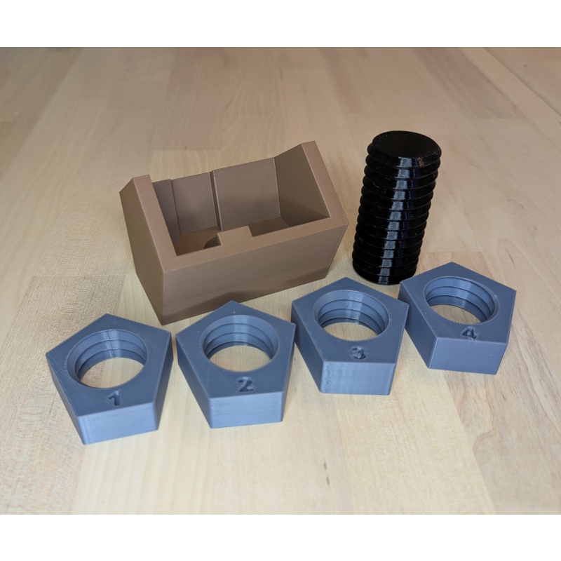 Nut Stack, by Oskar Van Deventer