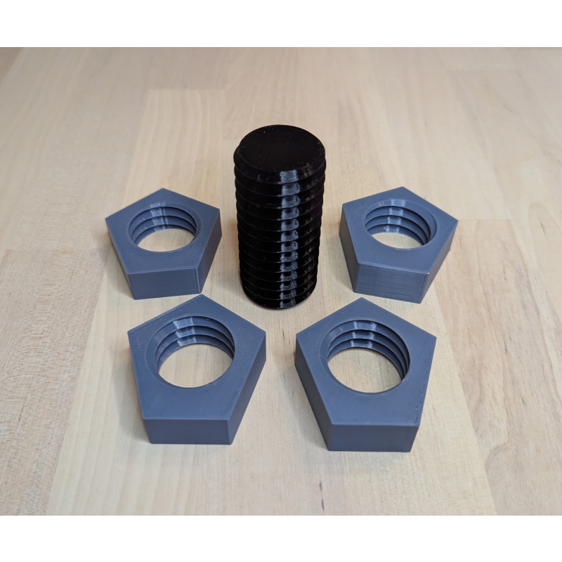 Nut Stack, by Oskar Van Deventer