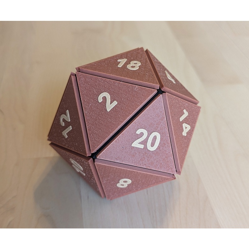 D20 Puzzle Box, by Benno de Grote