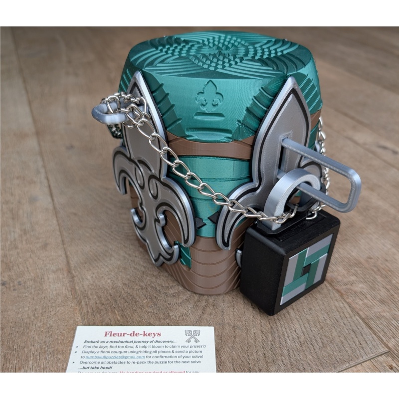 Fleur-de-keys by Numbskull Puzzles