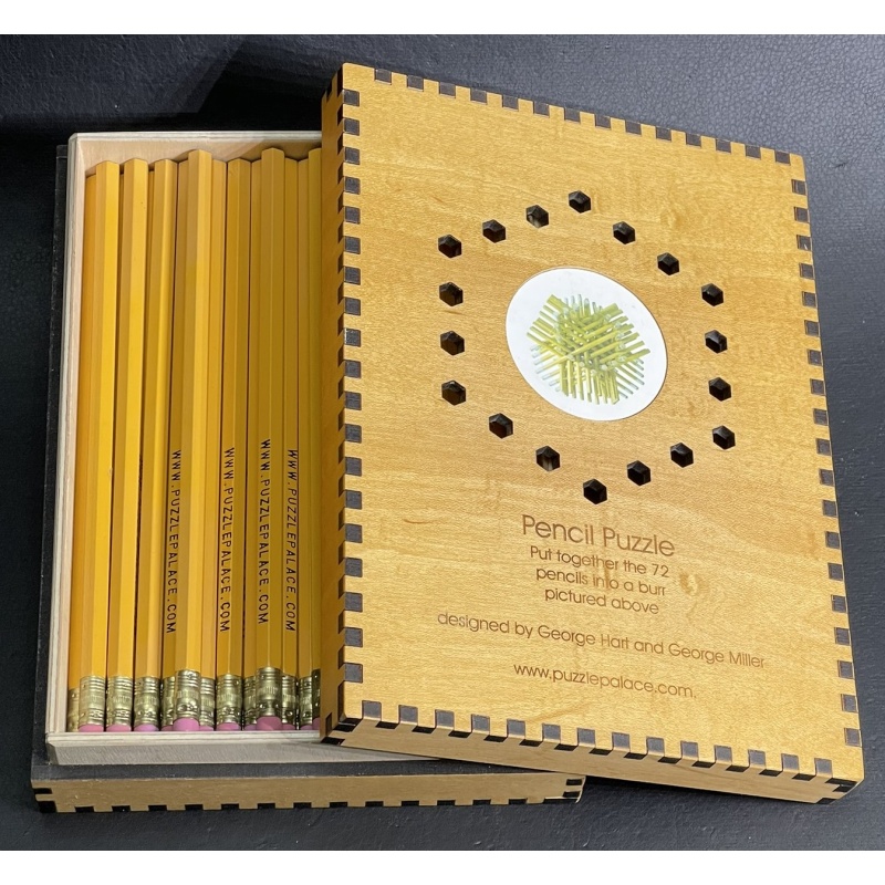 Pencil Puzzle by George Miller and George Hart