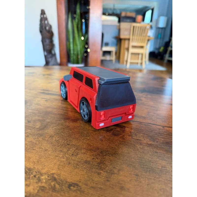 Slammed Car - 3D Printed - Juno