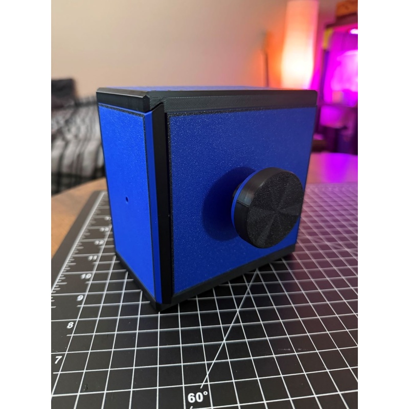 Coast-in Case - Sequential Discovery Puzzle Box - Blue and Black Color