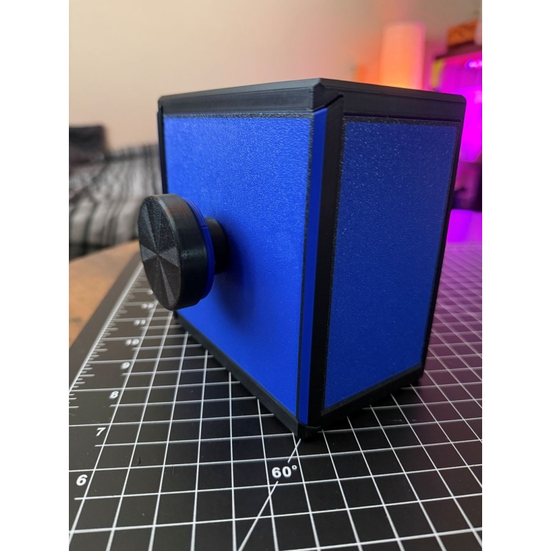 Coast-in Case - Sequential Discovery Puzzle Box - Blue and Black Color