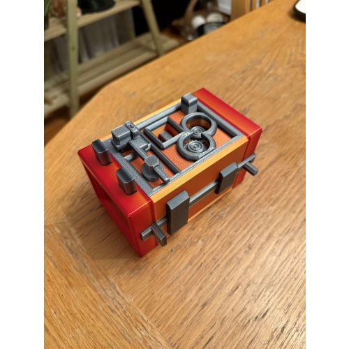 Nexus Puzzle Box by 3DStudiolv - 36 Steps and 32 Parts
