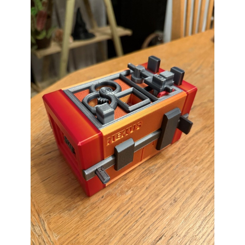 Nexus Puzzle Box by 3DStudiolv - 36 Steps and 32 Parts
