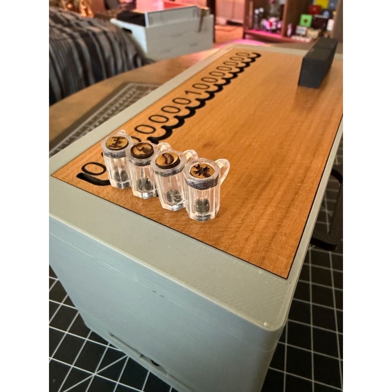 Scale Bar Puzzle Box by Brian Mernoff