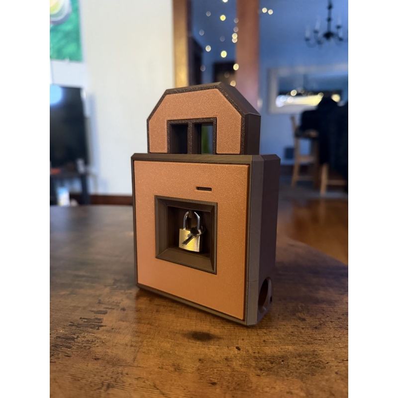 Locked Lock - Final Copy! - Brown/Tan Color