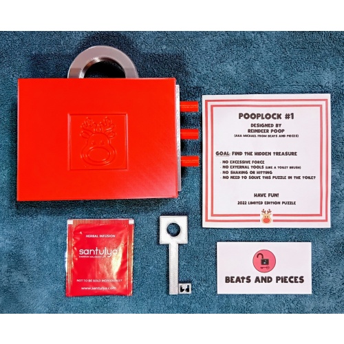 PoopLock #1   By Mickael from Beats & Peces