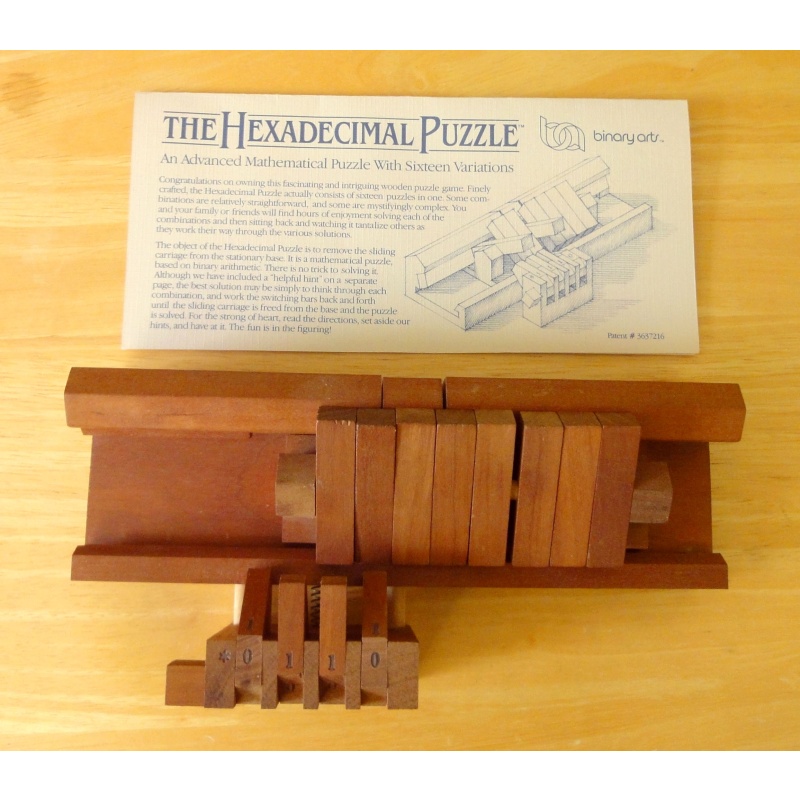 The Hexadecimal Puzzle by Binary Arts--Free US Shipping!