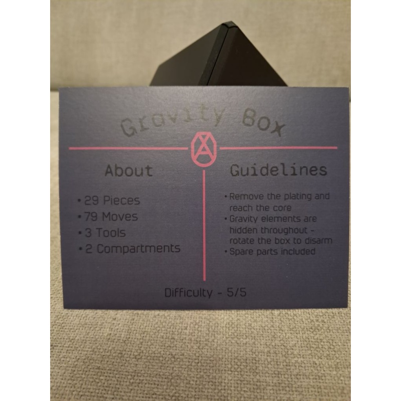 Gravity box by Mowens