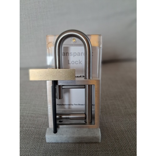 Transparent Lock by Twobrassmonkeys