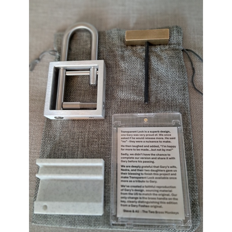 Transparent Lock by Twobrassmonkeys