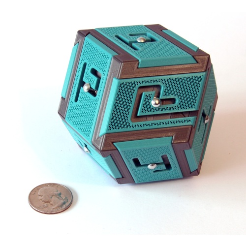 Derek Bosch - Rhombic Maze Burr (Trifcho version)