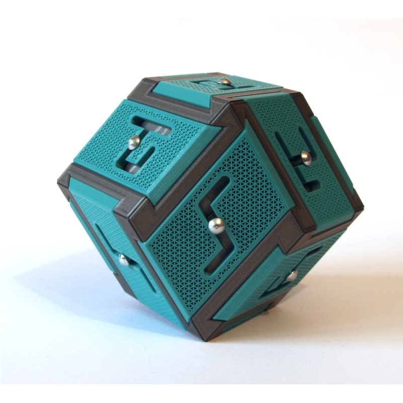 Derek Bosch - Rhombic Maze Burr (Trifcho version)