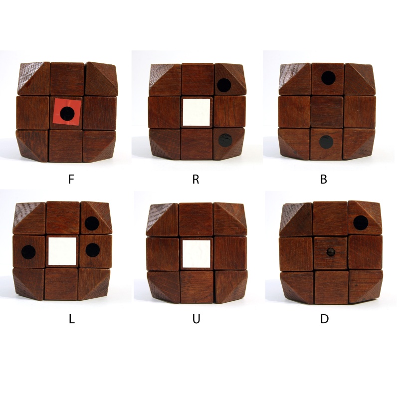 Tony Fisher - Rubik's Cube prototype replica (2014)