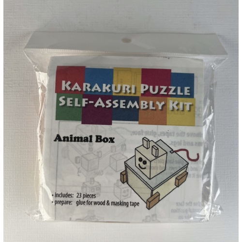 Karakuri Animal Box DIY Kit - RARE - NEW