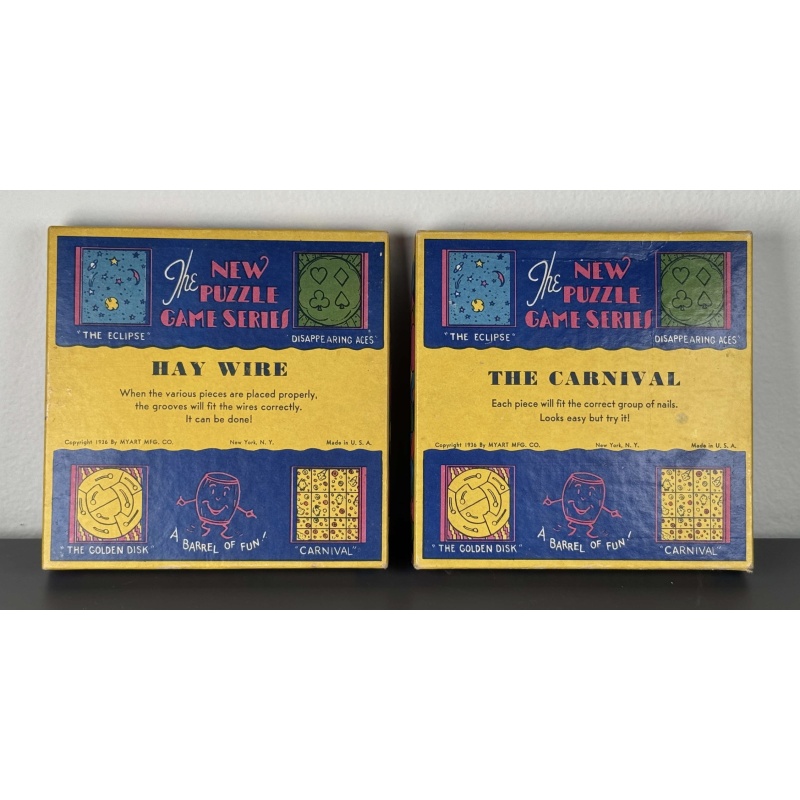 The New Puzzle Game Series - Hay Wire & Carnival - Antique