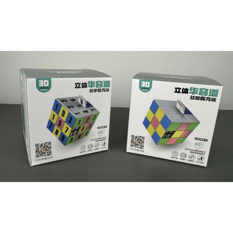 Klotski 3D Sliding Block Set x2