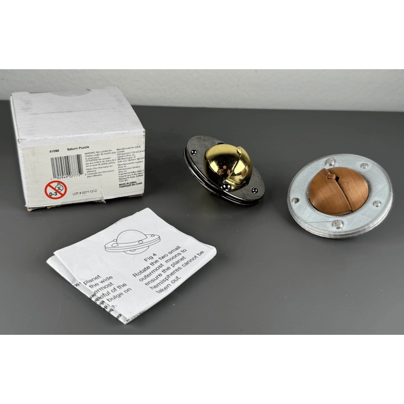 Bits and Pieces Saturn + 3D Printed Version - Doug Engel